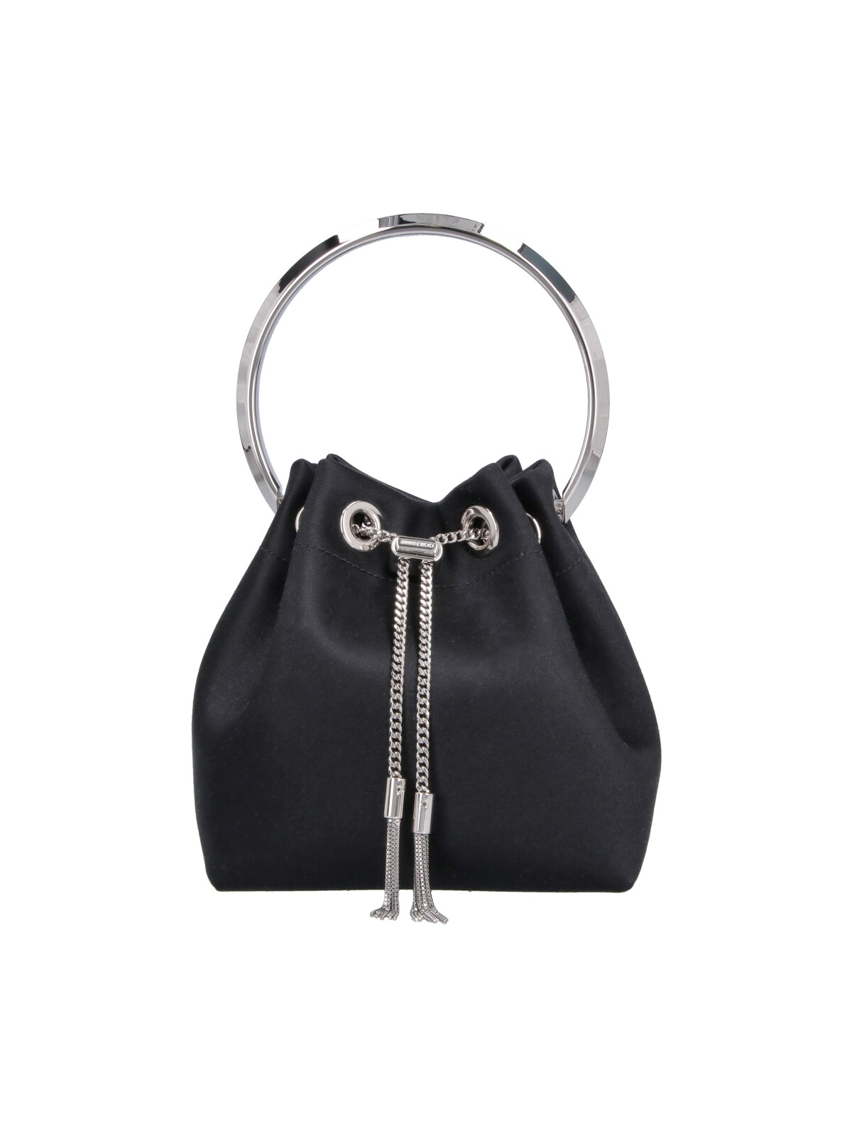 [Jimmy Choo] Shoulder bag FW26 BON BON FUQBLACK SILVER