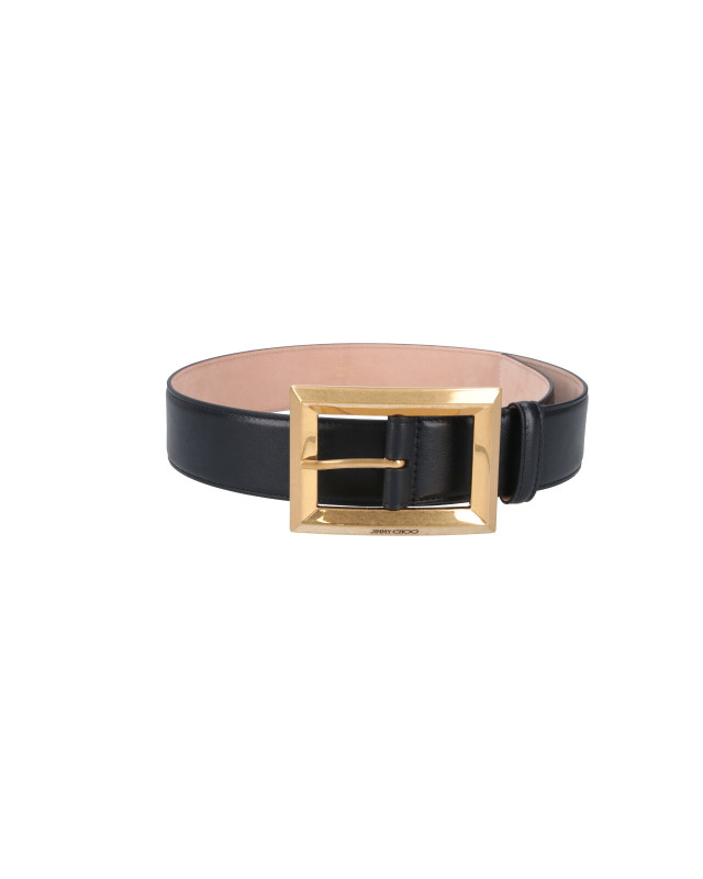 [Jimmy Choo] Belt FW26 ARLIE PKRBLACK GOLD