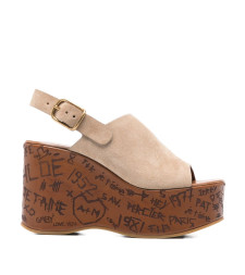 [Chloe] Sandals FW26 CH25A10GRY751