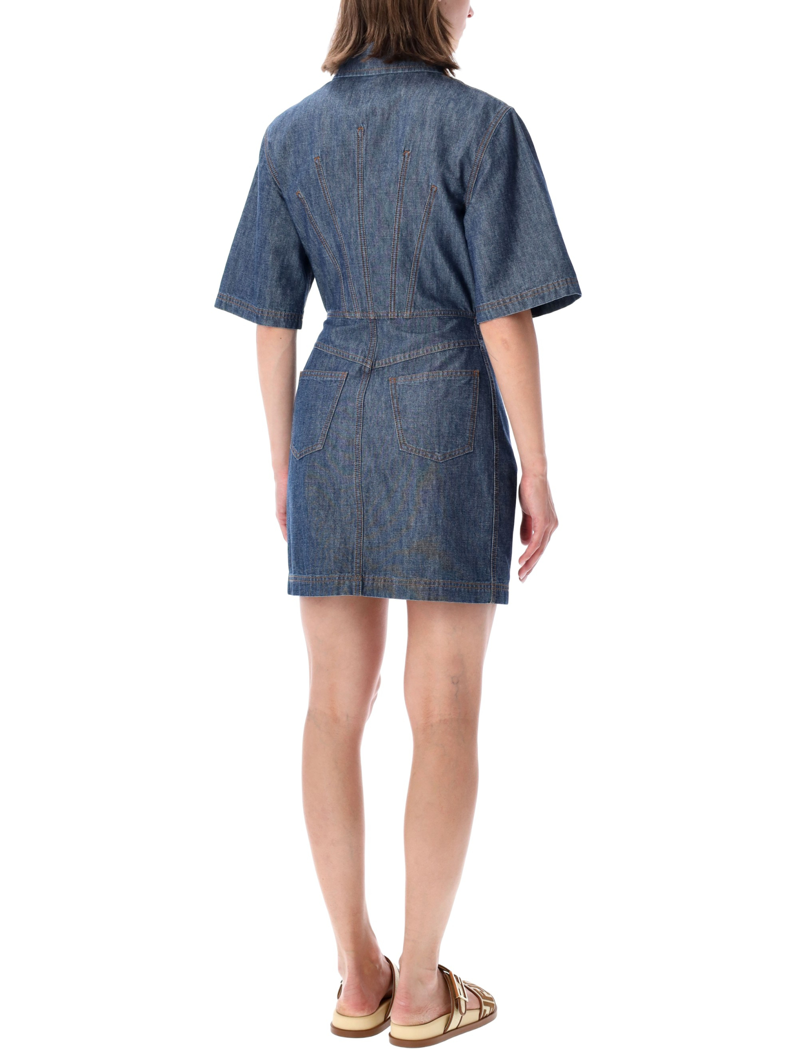 [Fendi] Short sleeve dress FW26 FLD576AW8HF0QB0