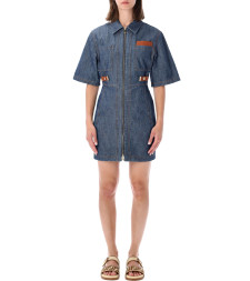 [Fendi] Short sleeve dress FW26 FLD576AW8HF0QB0