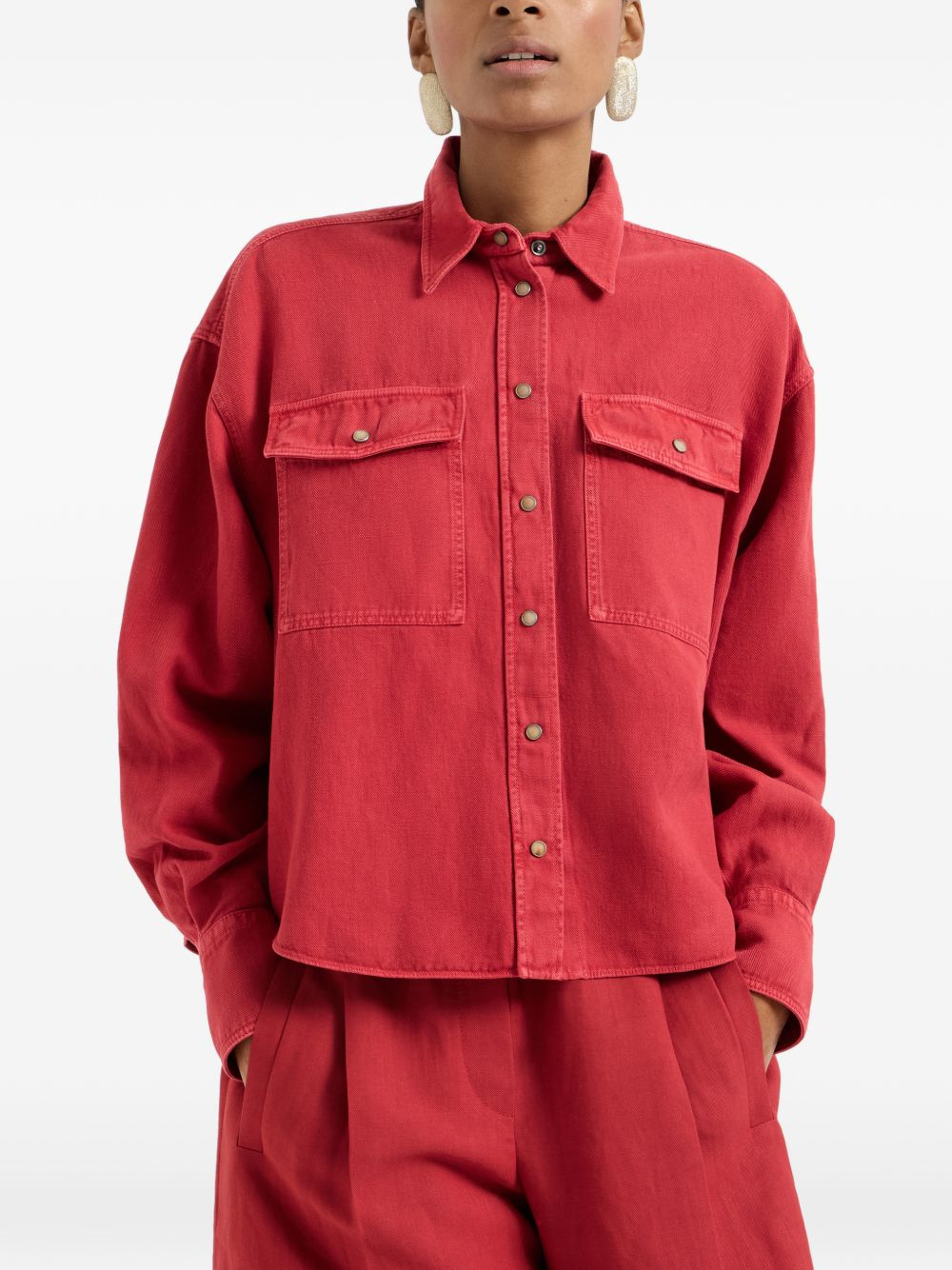 [Brunello Cucinelli] Shirts Long Sleeve SS26 ML996NC206C9053
