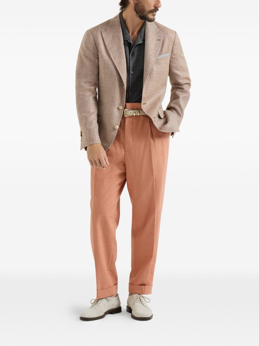 [Brunello Cucinelli] Blazer SS26 MZ4077BFDGC068