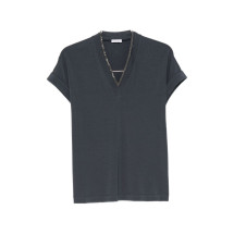 [Brunello Cucinelli] T-shirts Short Sleeve FW26 MPT18BD222C3186