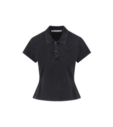 [ALEXANDER WANG] Shirts Short Sleeve FW26 1CC3261354011