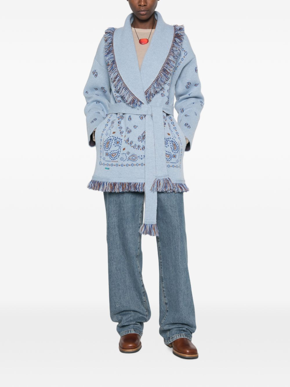[Alanui] Cardigan FW26 LWHB064E26KNI0024284