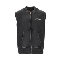 [Pleasures] Vest SS26 P26SP012.FADED BLACK-FADED BLACK