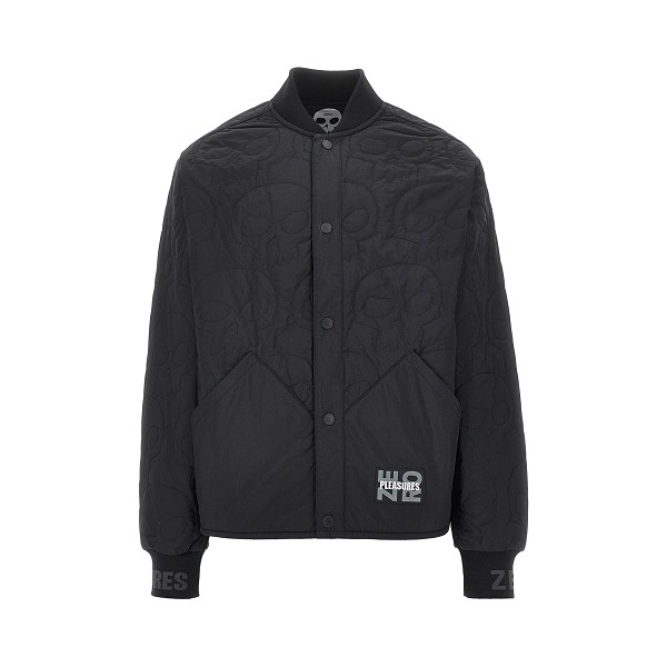 [Pleasures] Down Jacket SS26 P26SPZ009.BLACK-BLACK