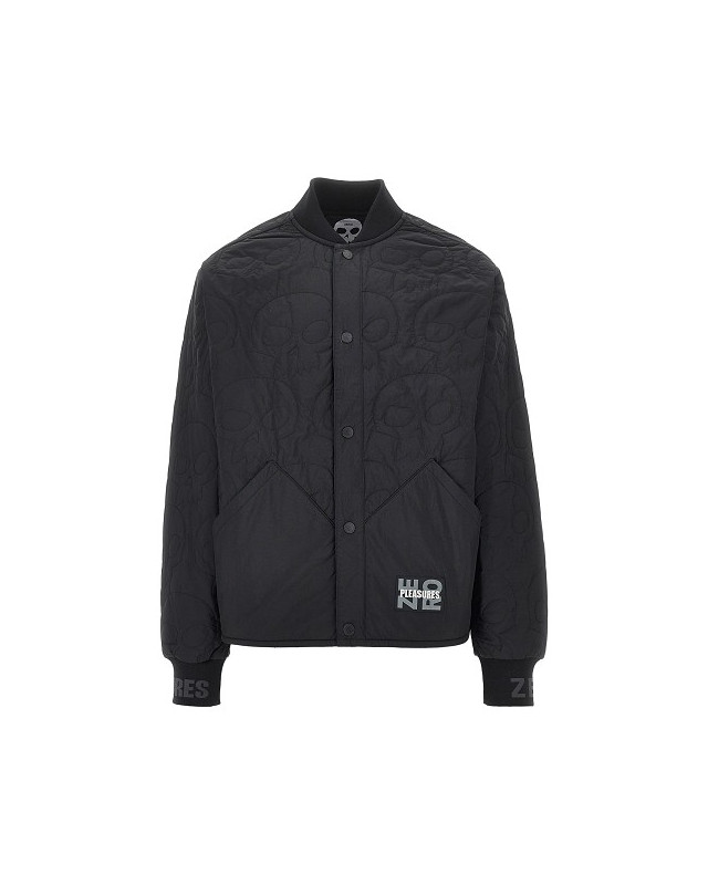 [Pleasures] Down Jacket SS26 P26SPZ009.BLACK-BLACK