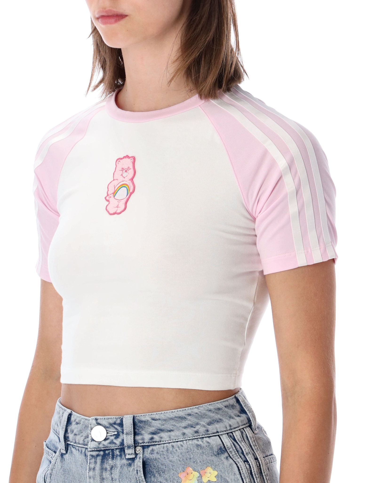 [ADIDAS ORIGINALS] T-shirts Short Sleeve FW26 KR9628WHITE/CLPI