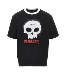 [Pleasures] T-shirts Short Sleeve SS26 P26SPZ006.BLACK-BLACK
