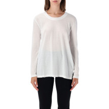 [JAMES PERSE] T-shirts Long Sleeve FW26 WKJ3637WHT
