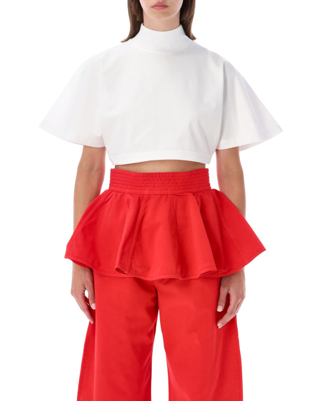 [Alaia] T-shirts Short Sleeve FW26 AA9H0455J103D000