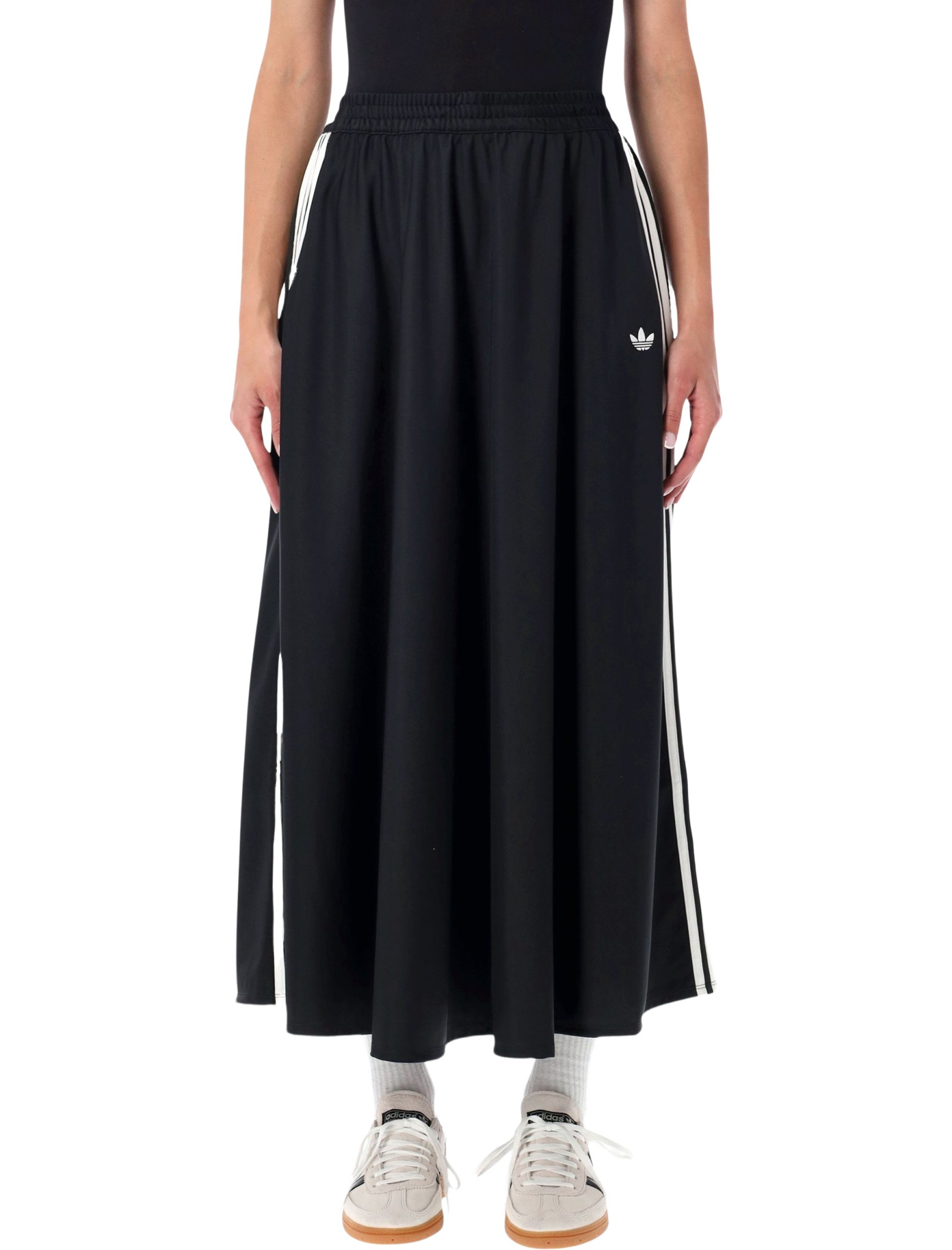 [ADIDAS ORIGINALS] Long skirt FW26 KR6663BLACK