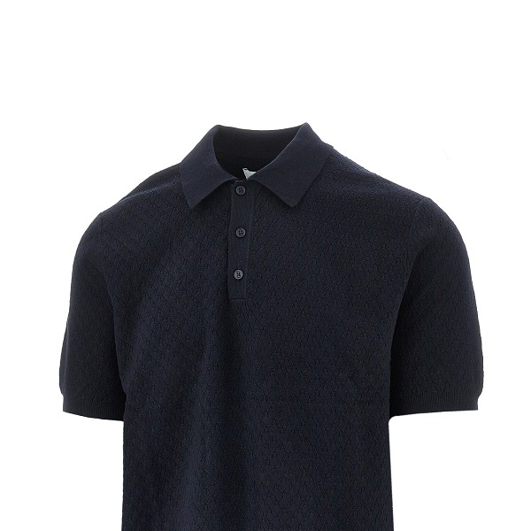 [Wax London] T-shirts Short Sleeve SS26 NAPLESSSPOLO.NAVY-NAVY