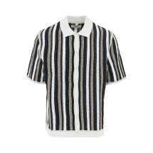 [Wax London] T-shirts Short Sleeve SS26 PORTOSSPOLO.ECRUBLACK-ECRUBLACK