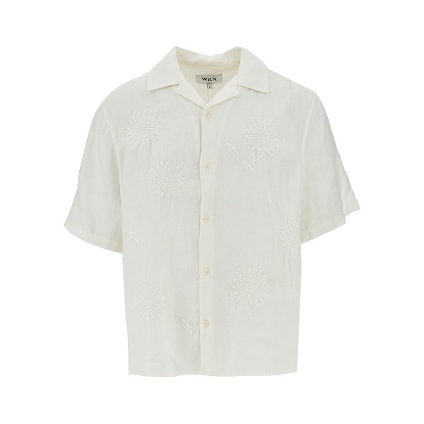 [Wax London] Shirts Short Sleeve SS26 DIDCOTSSSHIRT.WHITE-WHITE
