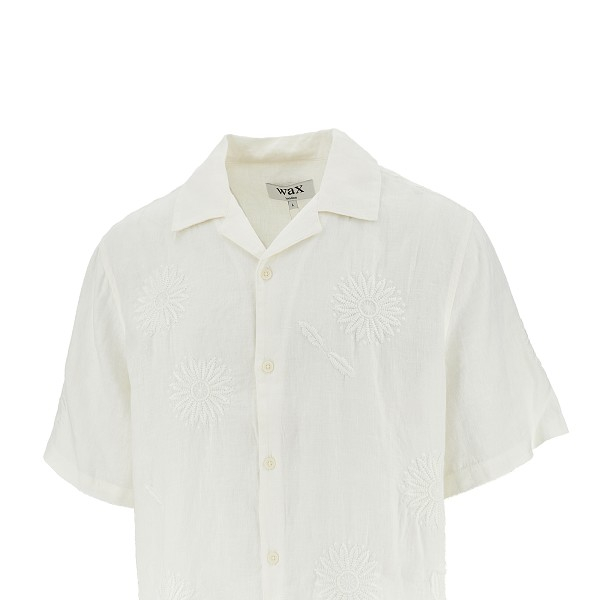 [Wax London] Shirts Short Sleeve SS26 DIDCOTSSSHIRT.WHITE-WHITE