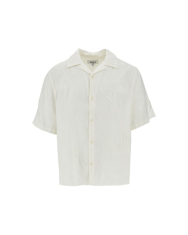 [Wax London] Shirts Short Sleeve SS26 DIDCOTSSSHIRT.WHITE-WHITE