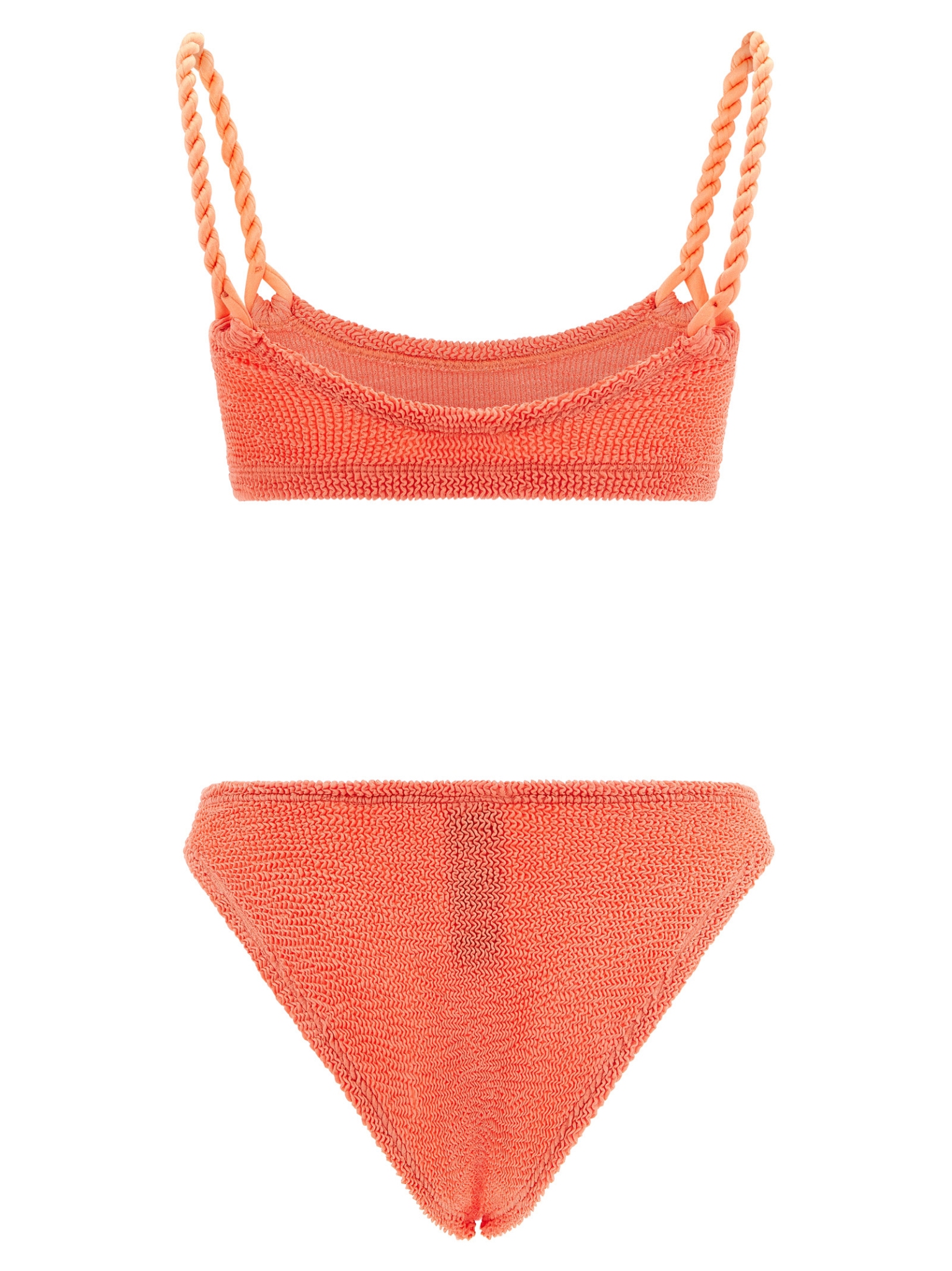 [Hunza G] Bikini FW26 PHOEBEBIKINIMETALLICCORAL