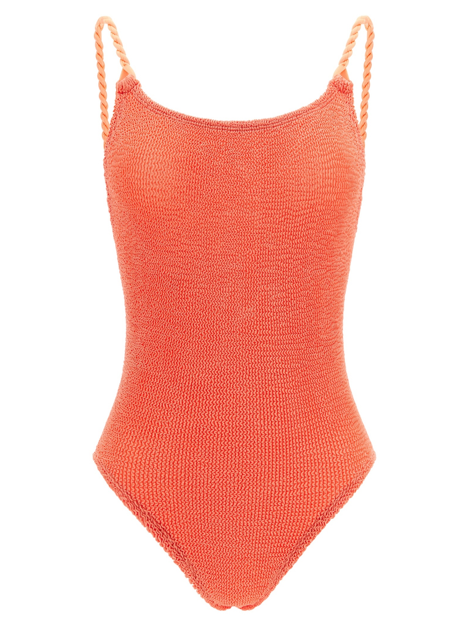 [Hunza G] Swimsuit FW26 CAMILLESWIMMETALLICCORAL