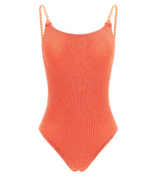 [Hunza G] Swimsuit FW26 CAMILLESWIMMETALLICCORAL