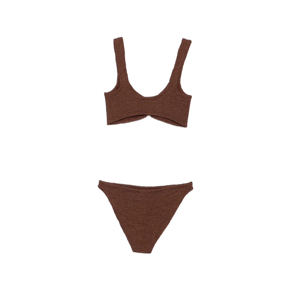[Hunza G] Bikini FW26 B-JULIA-CR METCRINKLE MECHO