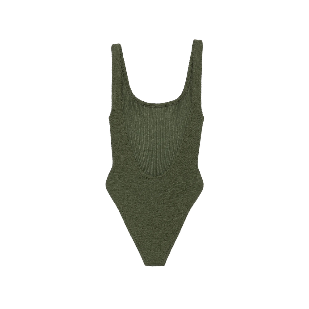 [Hunza G] Swimsuit FW26 S-SQUARE-CR METCRINKLE MEKHA
