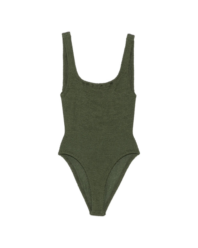 [Hunza G] Swimsuit FW26 S-SQUARE-CR METCRINKLE MEKHA