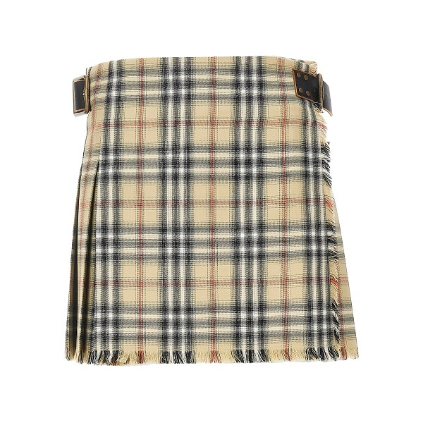 [Burberry] Mini skirt SS26 8118152.B9368-B9368