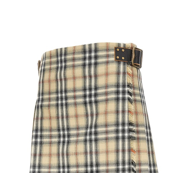 [Burberry] Mini skirt SS26 8118152.B9368-B9368