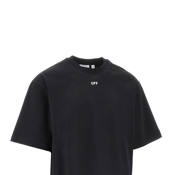 [Off White] T-shirts Short Sleeve SS26 44MAA120S26J004.001-001