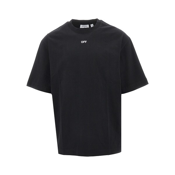 [Off White] T-shirts Short Sleeve SS26 44MAA120S26J004.001-001