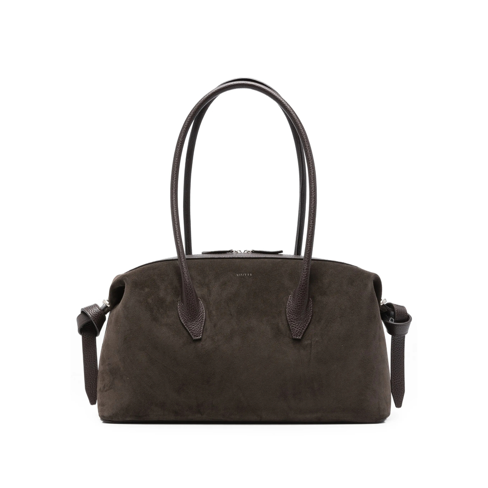 [YUZEFI] Shoulder bag FW26 BRIOCHE DUFFLE SUEDE GANAC