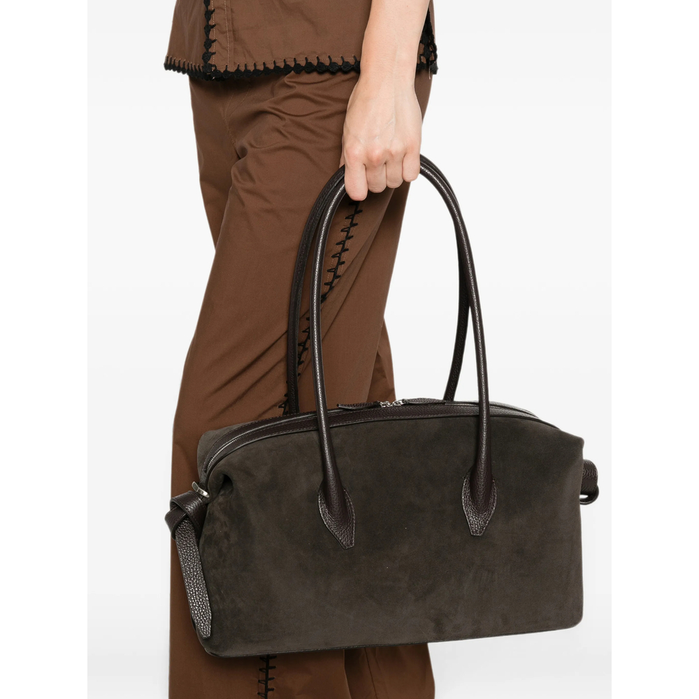 [YUZEFI] Shoulder bag FW26 BRIOCHE DUFFLE SUEDE GANAC