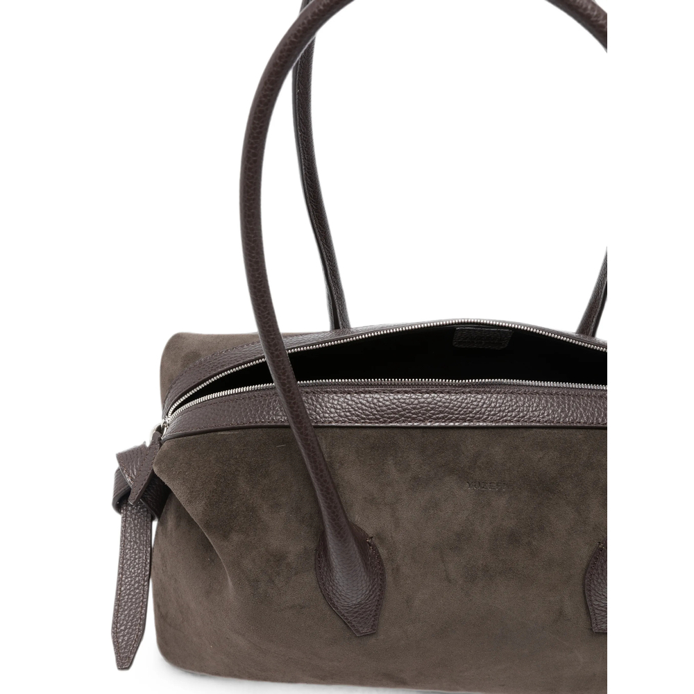 [YUZEFI] Shoulder bag FW26 BRIOCHE DUFFLE SUEDE GANAC
