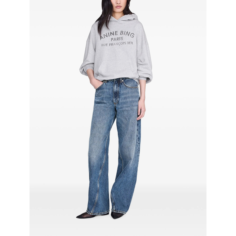 [Anine Bing] Sweatshirt FW26 A-08-12217  GRY1
