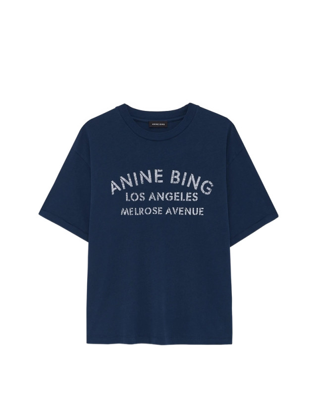 [Anine Bing] T-shirts Short Sleeve FW26 A-08-12930  NYA1