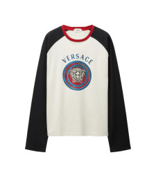 [Versace] T-shirts Long Sleeve FW26 1A18502 1025596 2W0K0