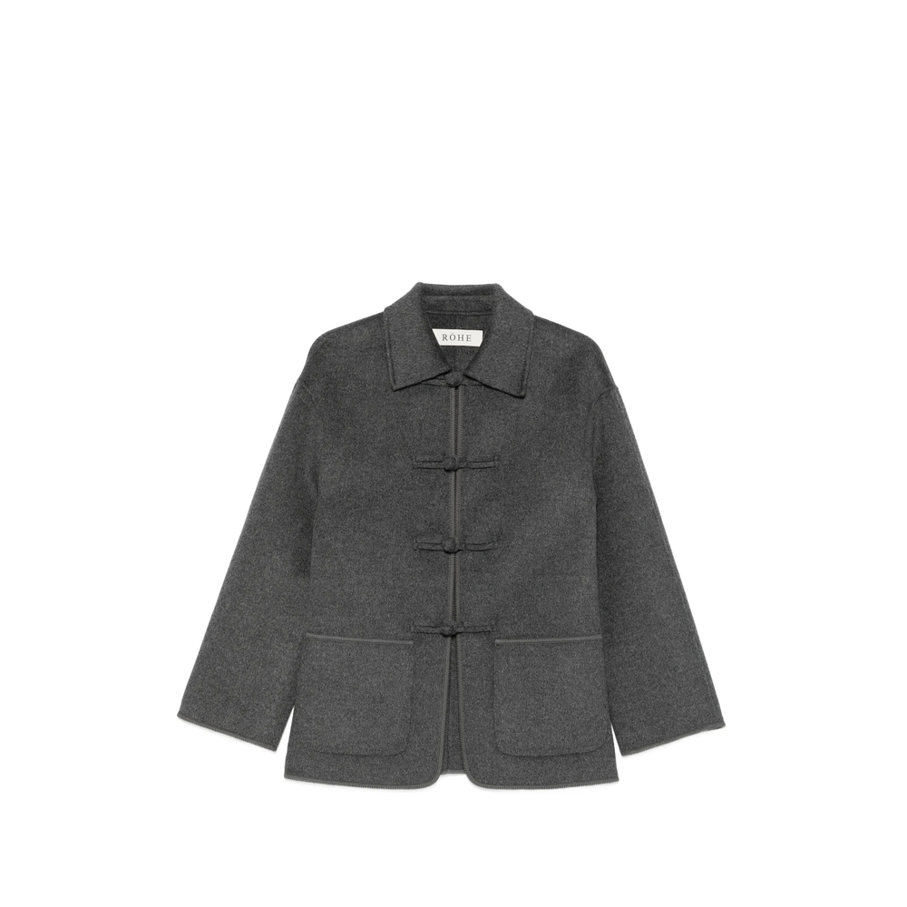 [ROHE] Coat FW26 420-11-409  DKGRM
