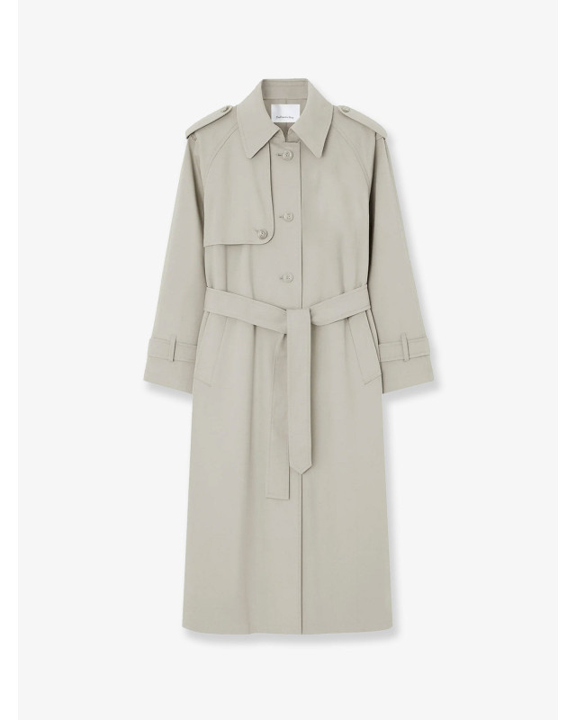 [THE FRANKIE SHOP] Trench Coat FW26 TRFS21991049LIGHTBEIGE