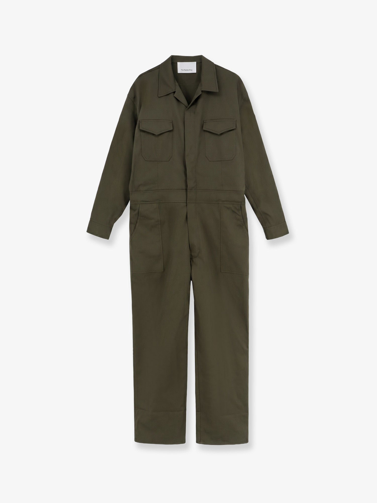 [THE FRANKIE SHOP] Jump suit FW26 JLFS22131413DARKOLIVE