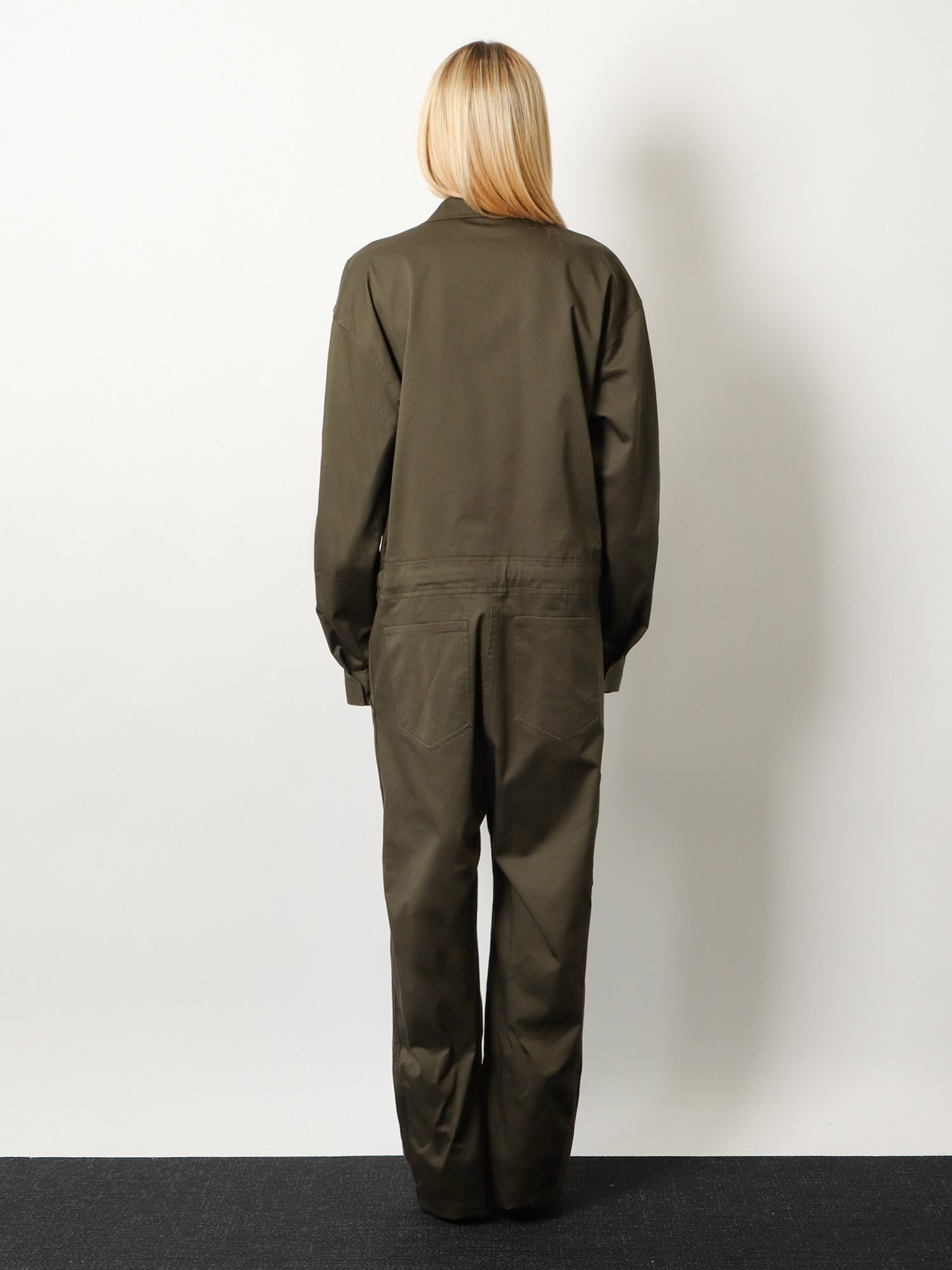 [THE FRANKIE SHOP] Jump suit FW26 JLFS22131413DARKOLIVE