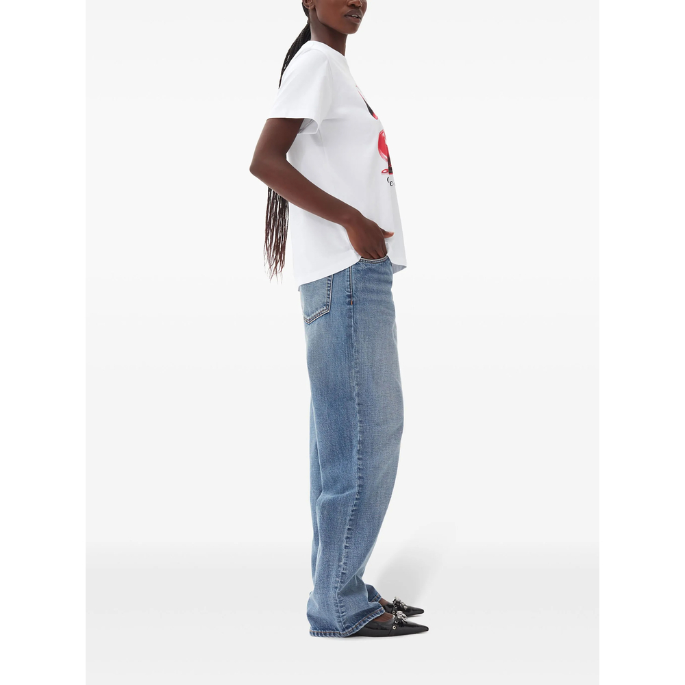 [GANNI] T-shirts Short Sleeve FW26 T4004  151