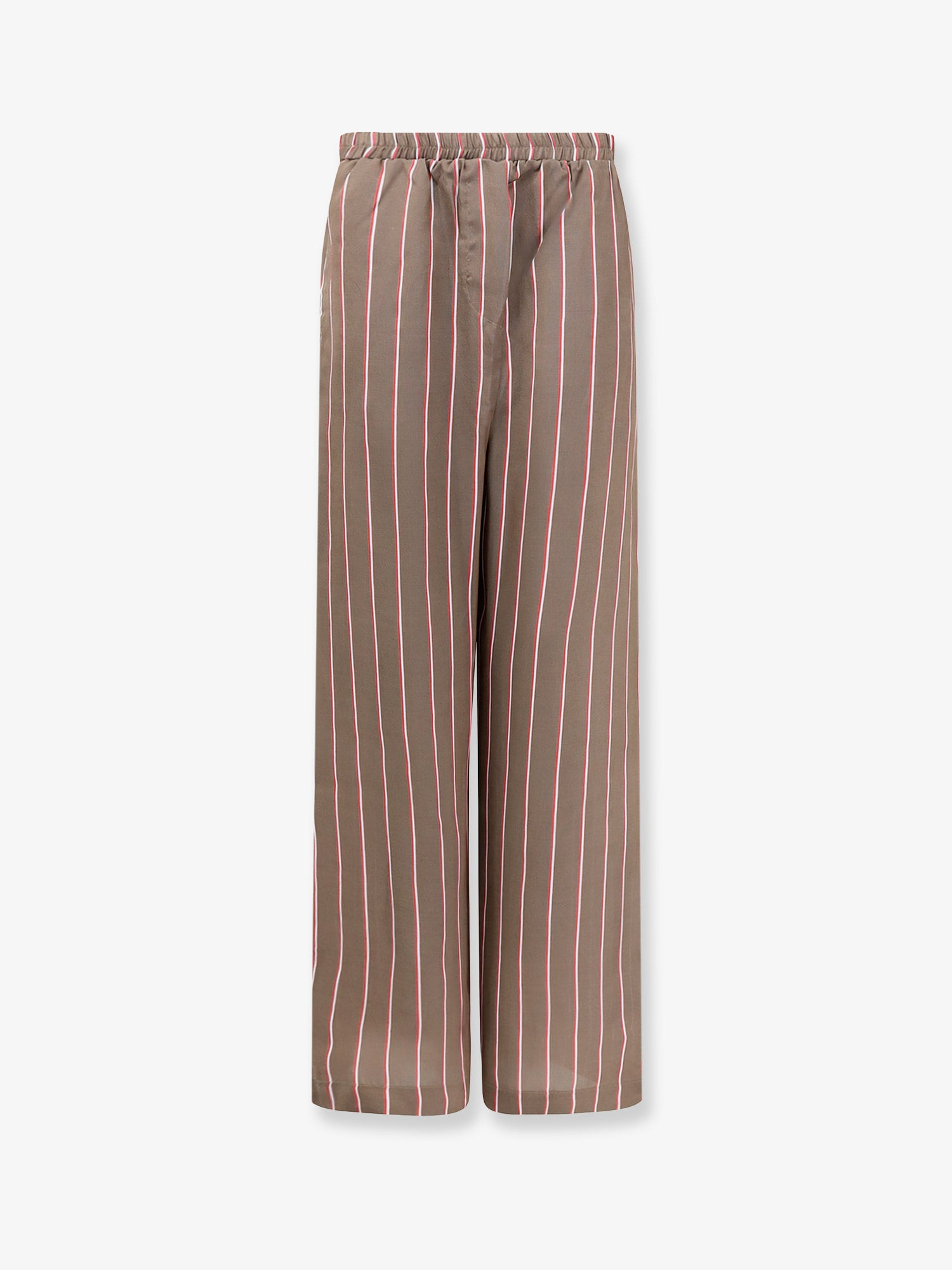 [THE FRANKIE SHOP] Trousers SS26 PAFS21923279BROWNMULTISTRIPE