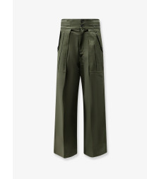 [THE FRANKIE SHOP] Trousers SS26 PAFS21864420DEEPGREEN