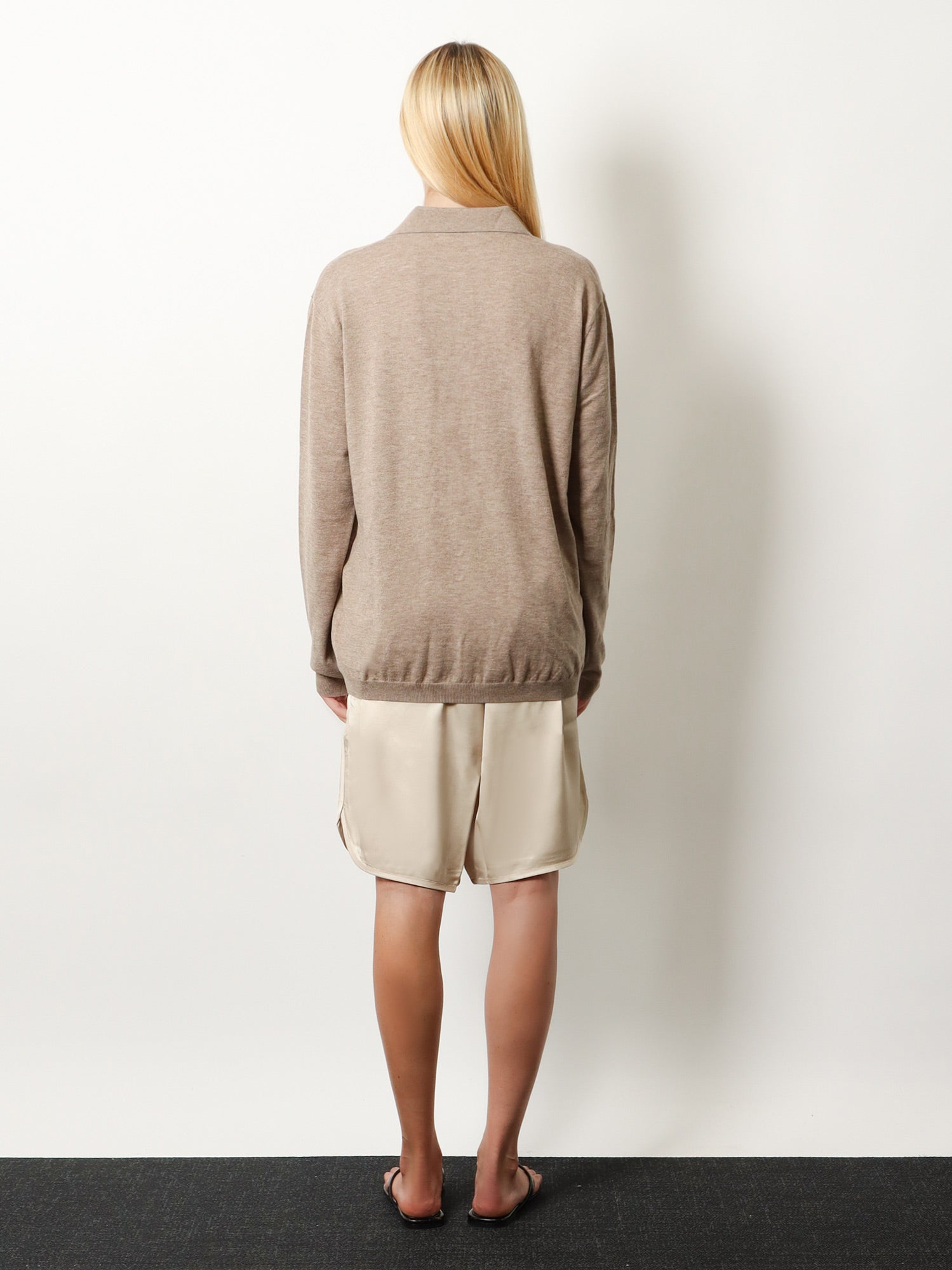[THE FRANKIE SHOP] Knitwear SS26 POFS21841239TAUPEMELANGE