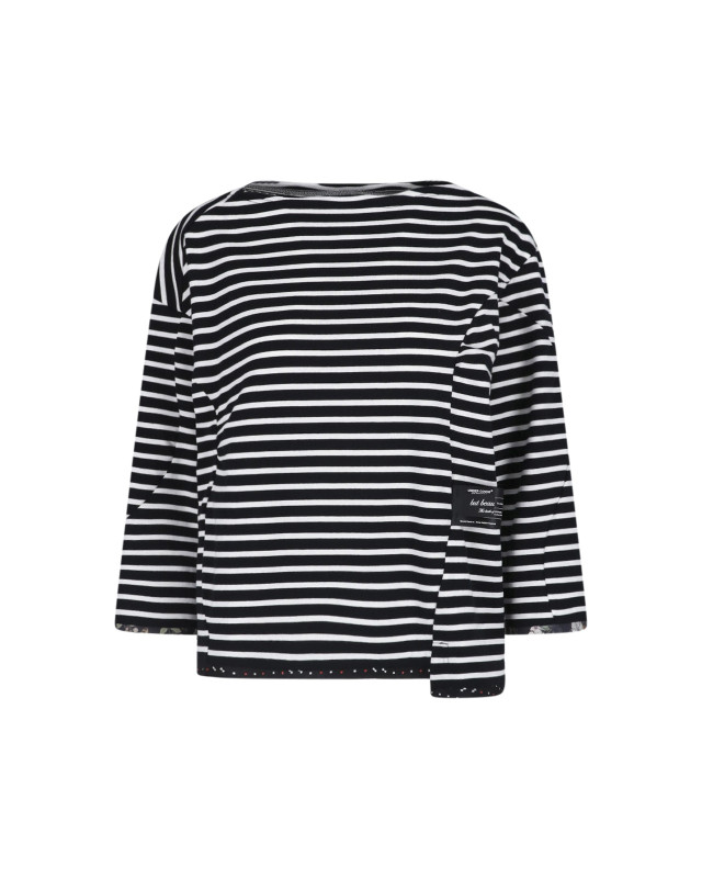 [Undercover] T-shirts Long Sleeve SS26 UC1F1802 1BLK BORDER