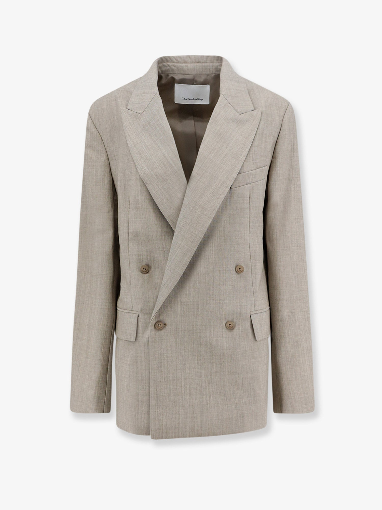 [THE FRANKIE SHOP] Blazer SS26 BLFS21982276BEIGEMELANGE