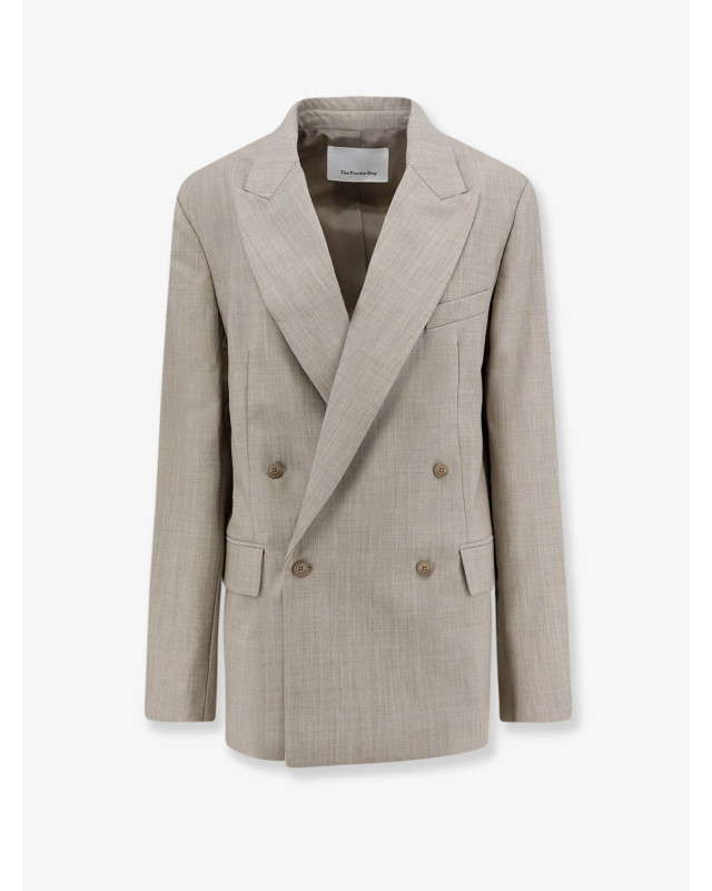 [THE FRANKIE SHOP] Blazer SS26 BLFS21982276BEIGEMELANGE